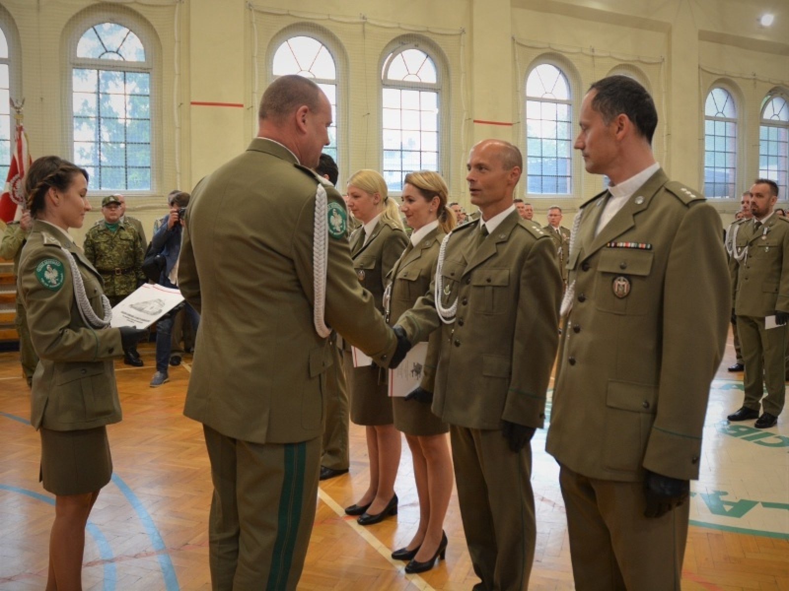 Zdjęcie w galerii na portalu naszraciborz.pl: Śląscy pogranicznicy z Raciborza świętowali 31. rocznicę powstania formacji wiadomości z regionu