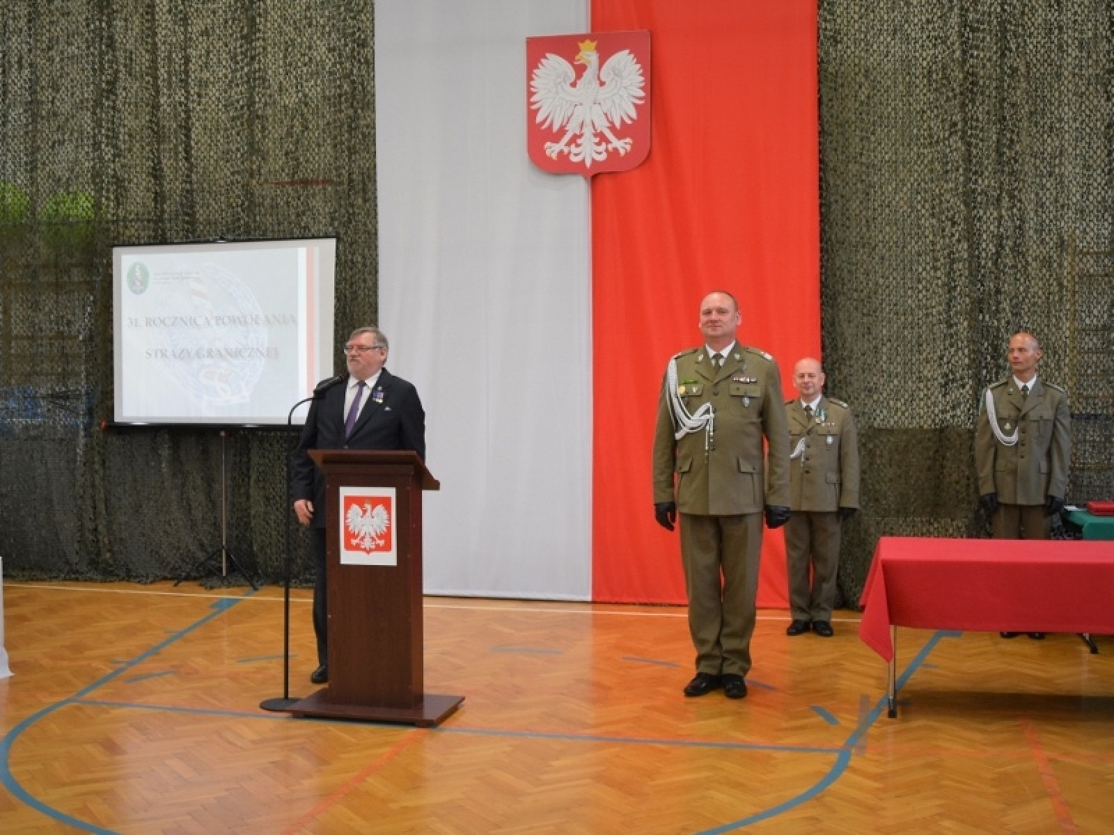 Zdjęcie w galerii na portalu naszraciborz.pl: Śląscy pogranicznicy z Raciborza świętowali 31. rocznicę powstania formacji wiadomości z regionu