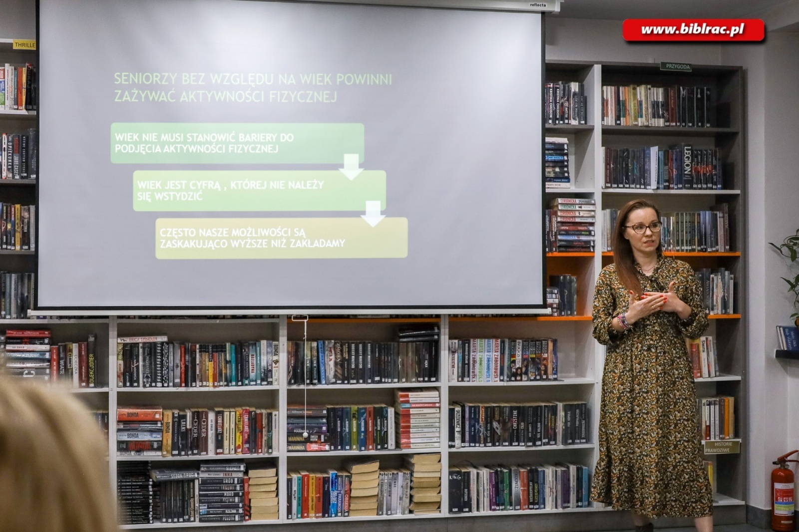 Zdjęcie w galerii na portalu naszraciborz.pl: Aktywny senior w Klubie Przyjaciół Biblioteki na Ostrogu wiadomości z regionu