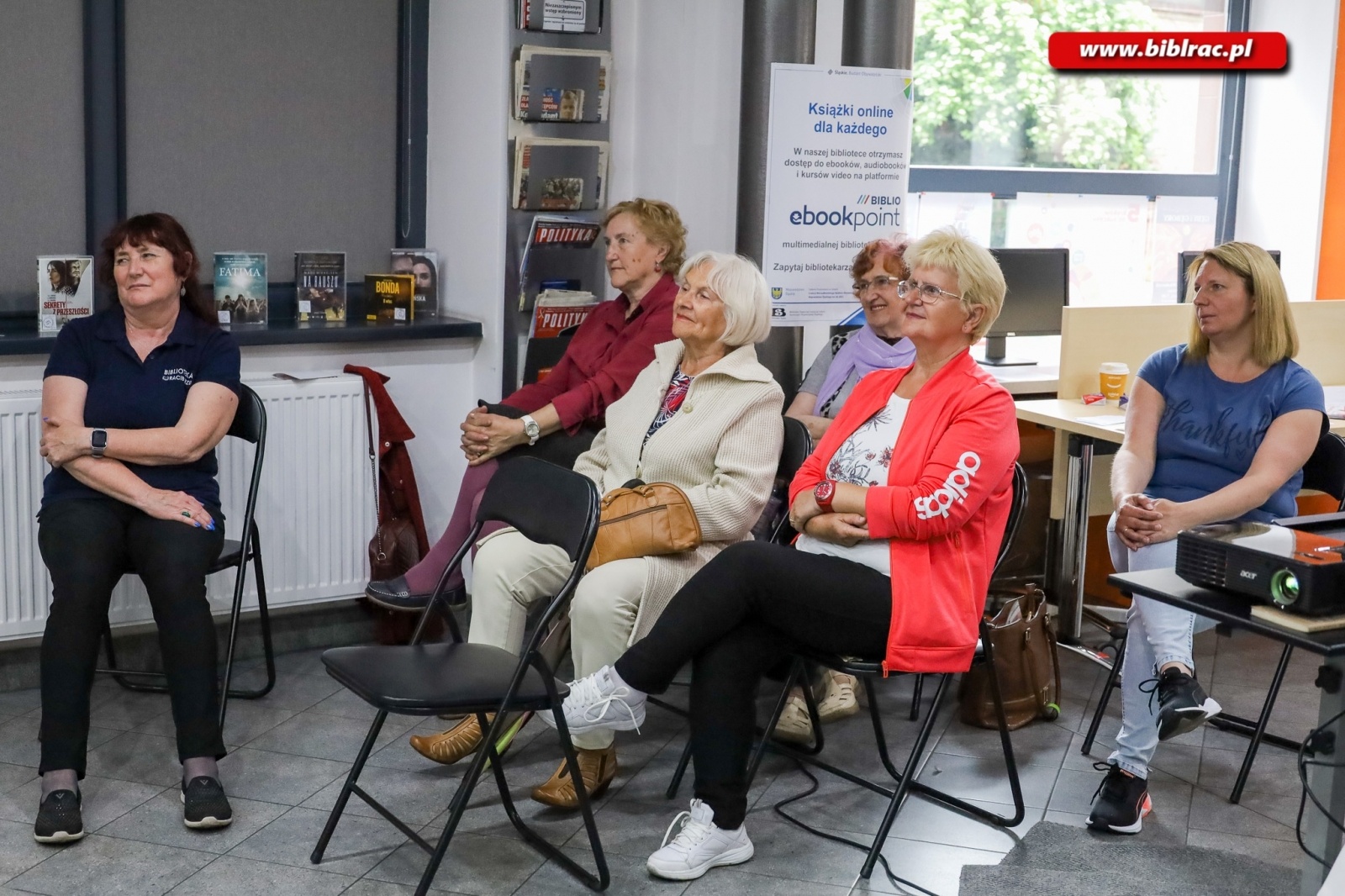 Zdjęcie w galerii na portalu naszraciborz.pl: Aktywny senior w Klubie Przyjaciół Biblioteki na Ostrogu wiadomości z regionu