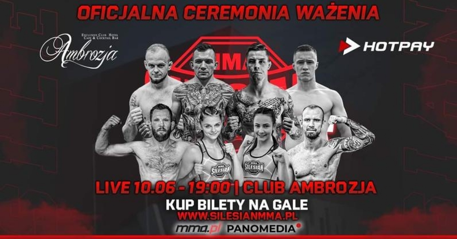 Zdjęcie w galerii na portalu naszraciborz.pl: Raciborzanin Fryderyk Dąbal na Gali Silesian MMA 6 wiadomości z regionu