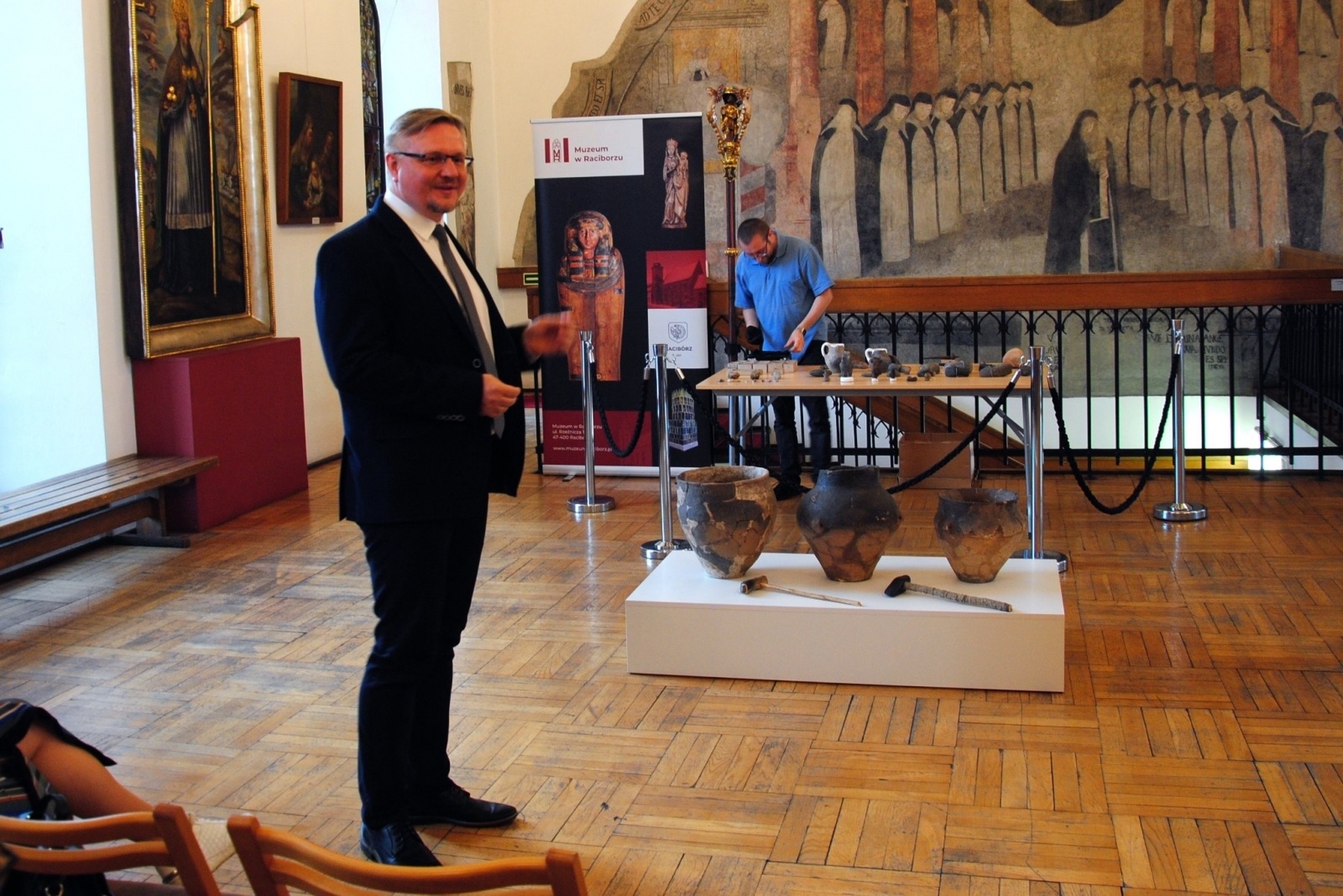 Zdjęcie w galerii na portalu naszraciborz.pl: W Muzeum rozmawiano o tajemnicach raciborskiej Venus wiadomości z regionu