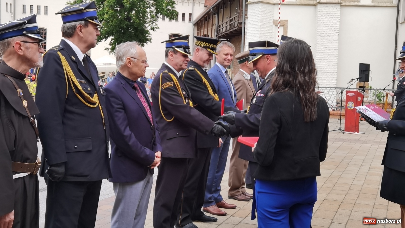 Zdjęcie w galerii na portalu naszraciborz.pl: Cisi aniołowe drugiego człowieka. Dzień Strażaka na Zamku Piastowskim [FOTO i WIDEO] wiadomości z regionu