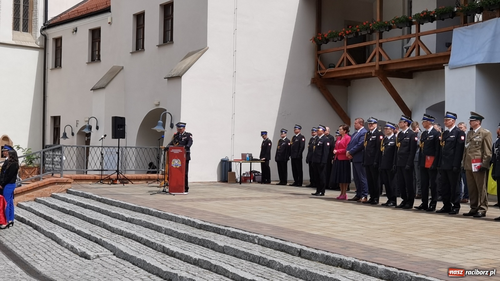 Zdjęcie w galerii na portalu naszraciborz.pl: Cisi aniołowe drugiego człowieka. Dzień Strażaka na Zamku Piastowskim [FOTO i WIDEO] wiadomości z regionu