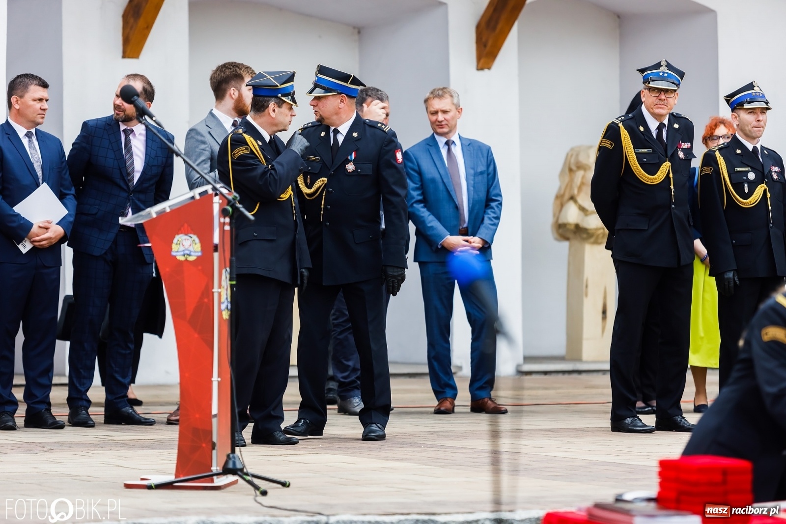 Zdjęcie w galerii na portalu naszraciborz.pl: Cisi aniołowe drugiego człowieka. Dzień Strażaka na Zamku Piastowskim [FOTO i WIDEO] wiadomości z regionu