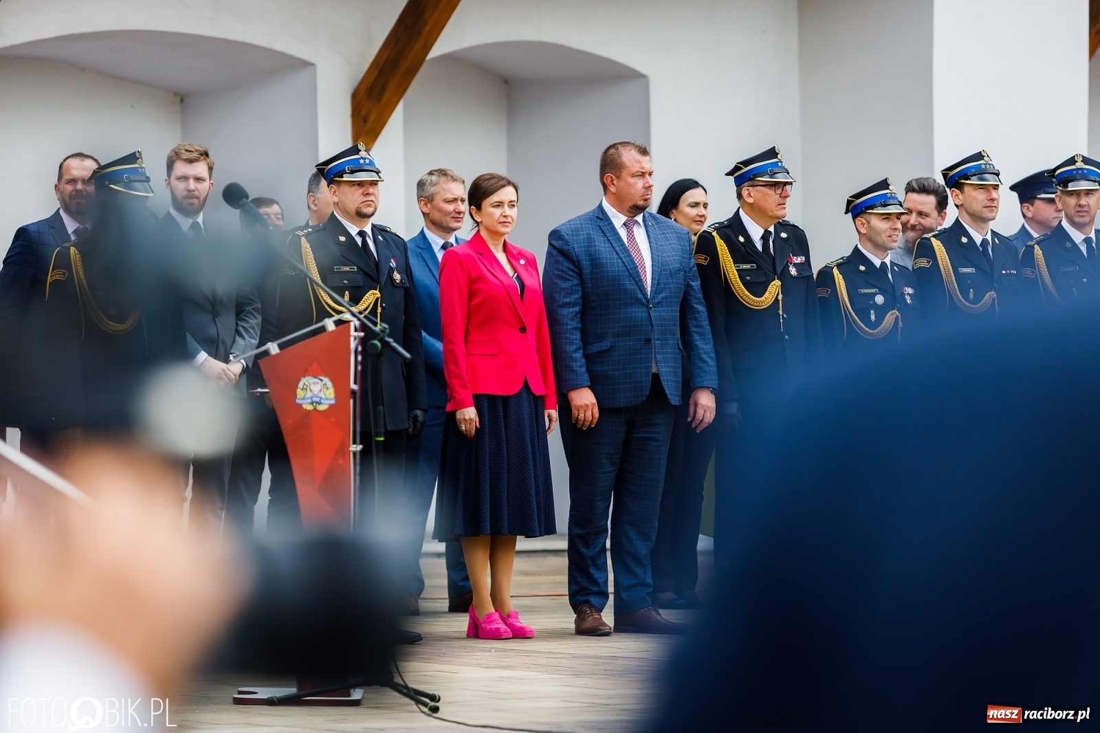 Zdjęcie w galerii na portalu naszraciborz.pl: Cisi aniołowe drugiego człowieka. Dzień Strażaka na Zamku Piastowskim [FOTO i WIDEO] wiadomości z regionu
