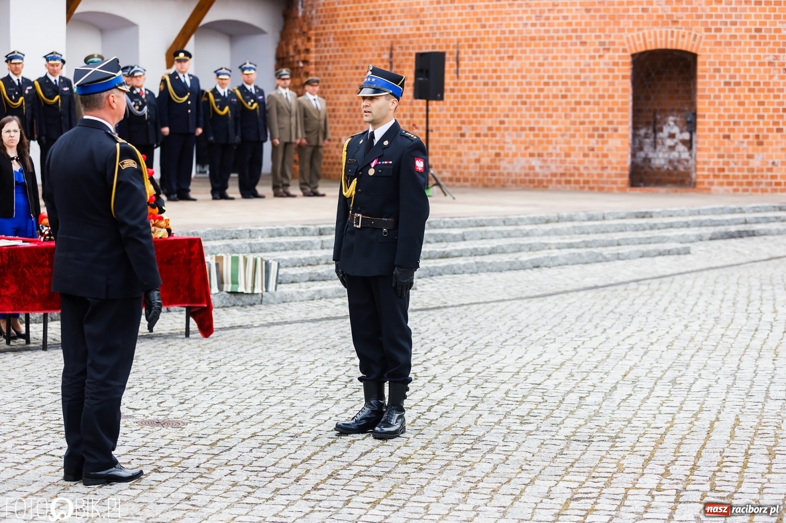 Zdjęcie w galerii na portalu naszraciborz.pl: Cisi aniołowe drugiego człowieka. Dzień Strażaka na Zamku Piastowskim [FOTO i WIDEO] wiadomości z regionu
