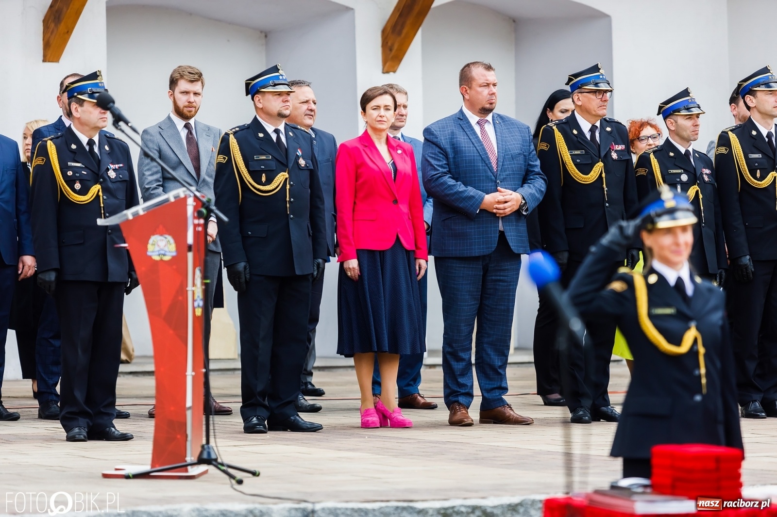 Zdjęcie w galerii na portalu naszraciborz.pl: Cisi aniołowe drugiego człowieka. Dzień Strażaka na Zamku Piastowskim [FOTO i WIDEO] wiadomości z regionu