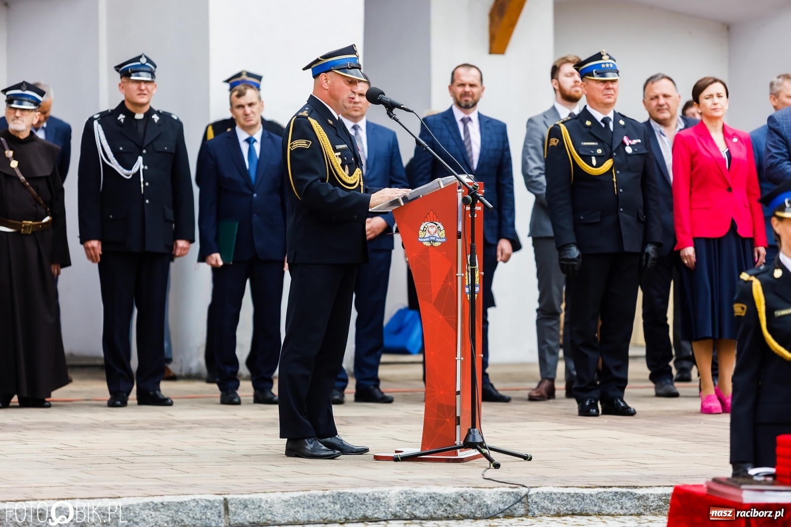 Zdjęcie w galerii na portalu naszraciborz.pl: Cisi aniołowe drugiego człowieka. Dzień Strażaka na Zamku Piastowskim [FOTO i WIDEO] wiadomości z regionu