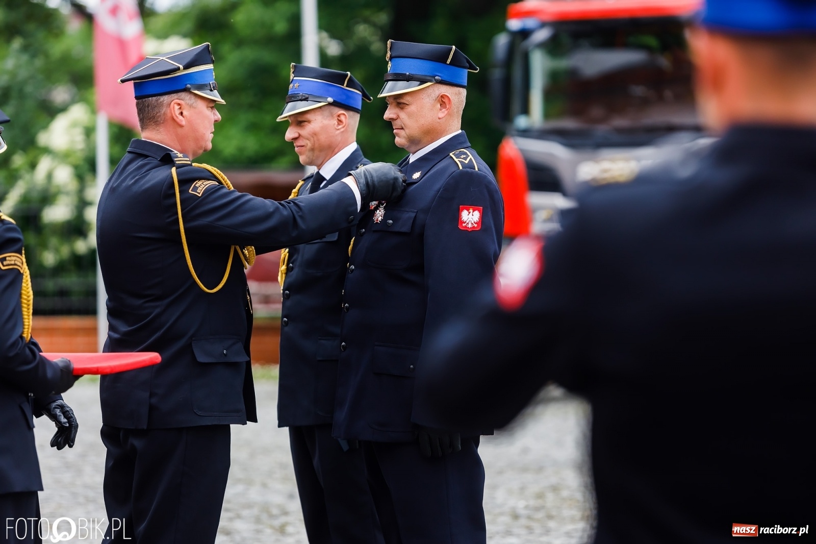 Zdjęcie w galerii na portalu naszraciborz.pl: Cisi aniołowe drugiego człowieka. Dzień Strażaka na Zamku Piastowskim [FOTO i WIDEO] wiadomości z regionu