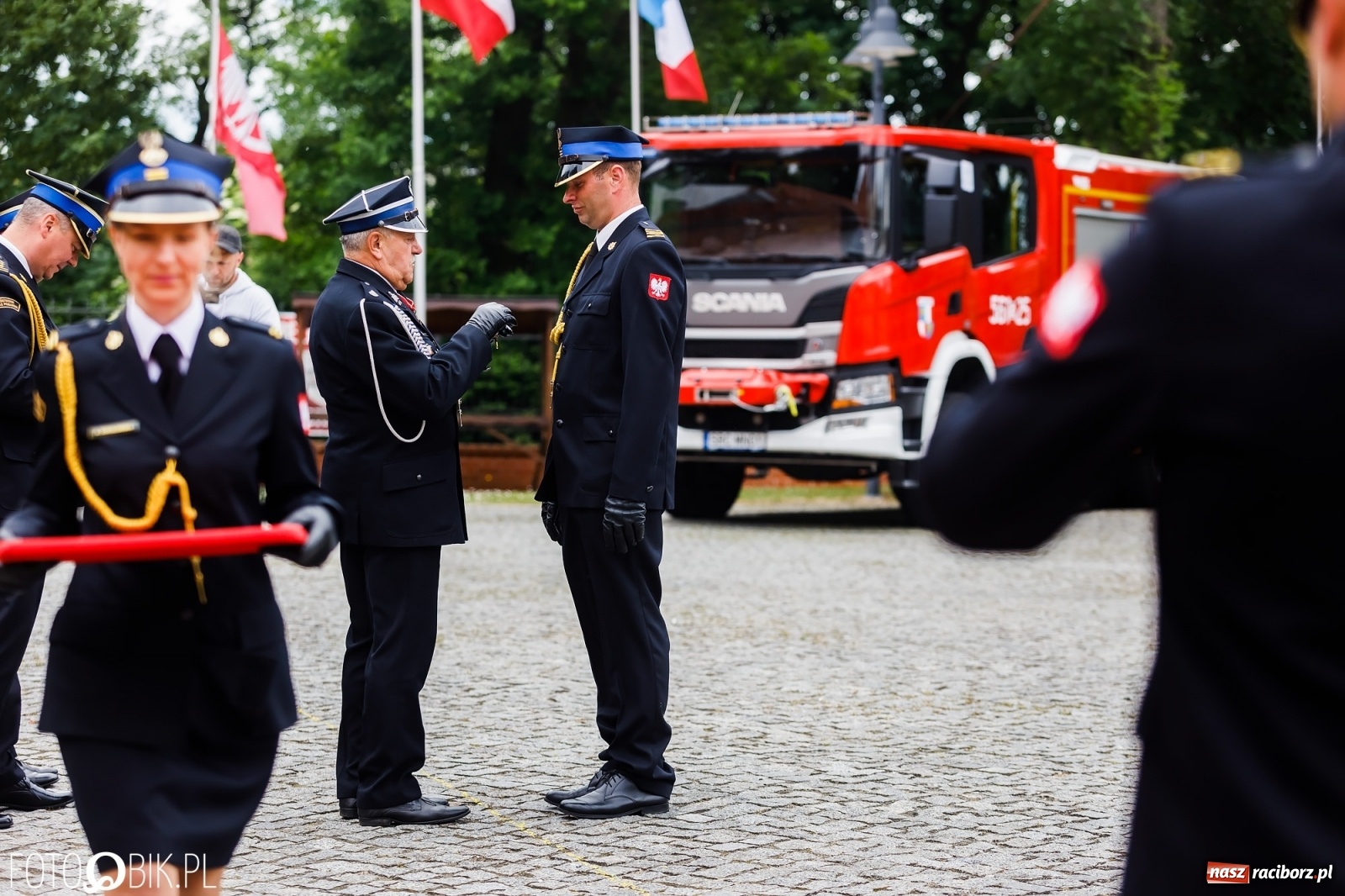 Zdjęcie w galerii na portalu naszraciborz.pl: Cisi aniołowe drugiego człowieka. Dzień Strażaka na Zamku Piastowskim [FOTO i WIDEO] wiadomości z regionu