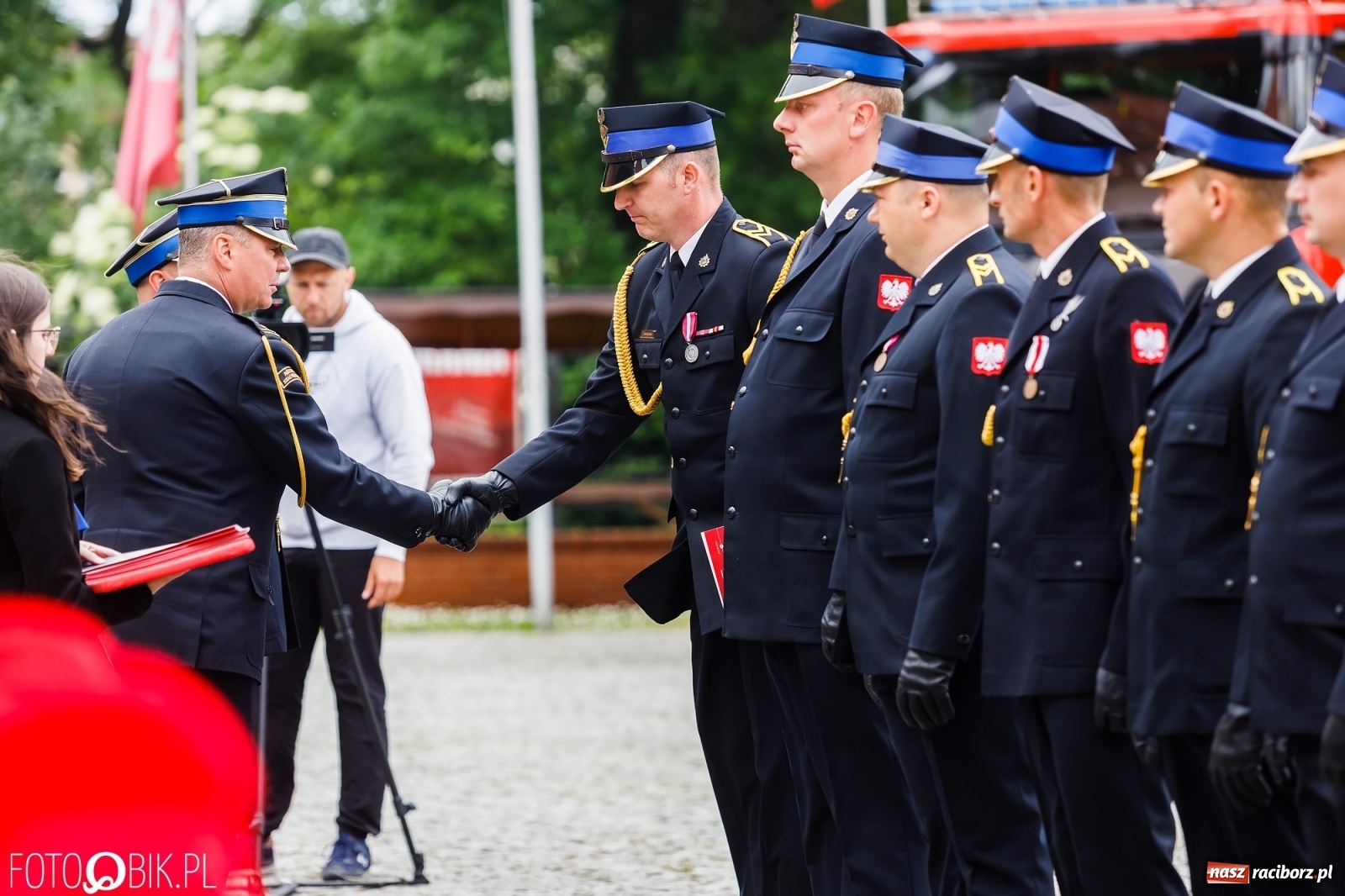 Zdjęcie w galerii na portalu naszraciborz.pl: Cisi aniołowe drugiego człowieka. Dzień Strażaka na Zamku Piastowskim [FOTO i WIDEO] wiadomości z regionu