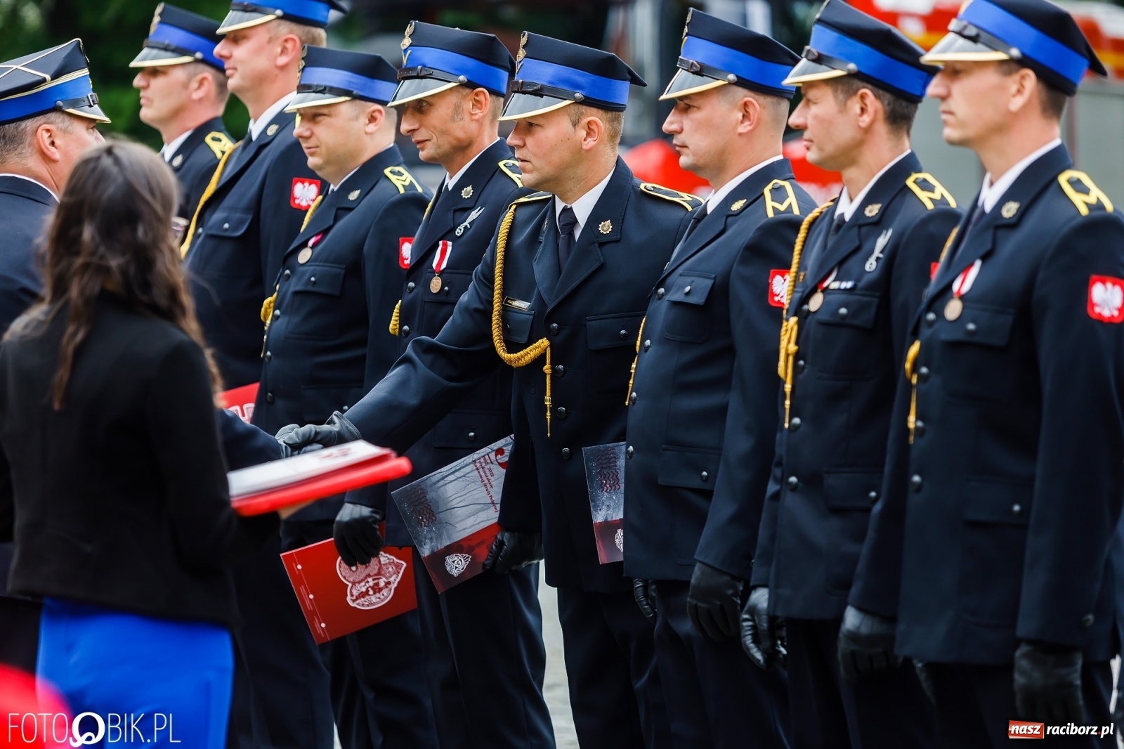 Zdjęcie w galerii na portalu naszraciborz.pl: Cisi aniołowe drugiego człowieka. Dzień Strażaka na Zamku Piastowskim [FOTO i WIDEO] wiadomości z regionu