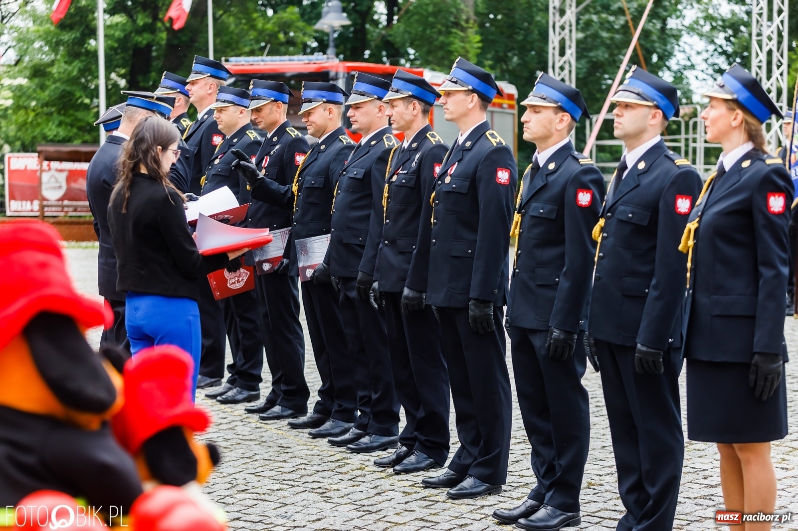 Zdjęcie w galerii na portalu naszraciborz.pl: Cisi aniołowe drugiego człowieka. Dzień Strażaka na Zamku Piastowskim [FOTO i WIDEO] wiadomości z regionu