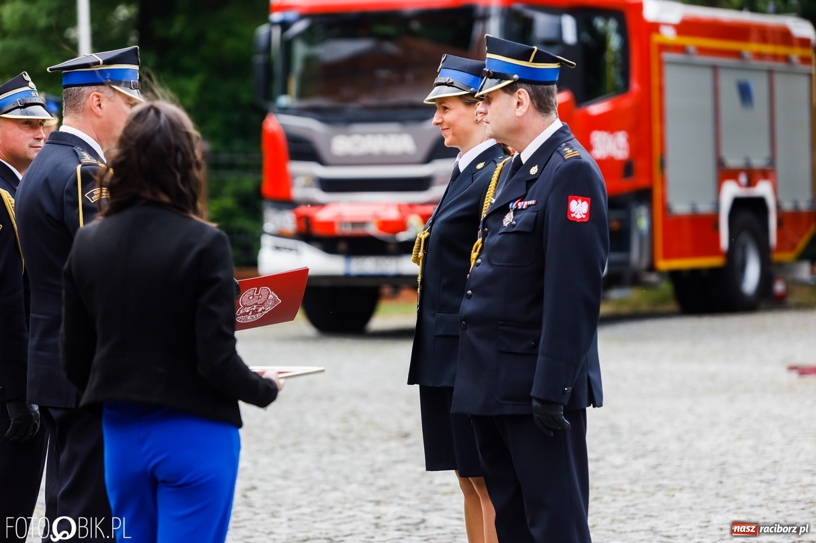 Zdjęcie w galerii na portalu naszraciborz.pl: Cisi aniołowe drugiego człowieka. Dzień Strażaka na Zamku Piastowskim [FOTO i WIDEO] wiadomości z regionu