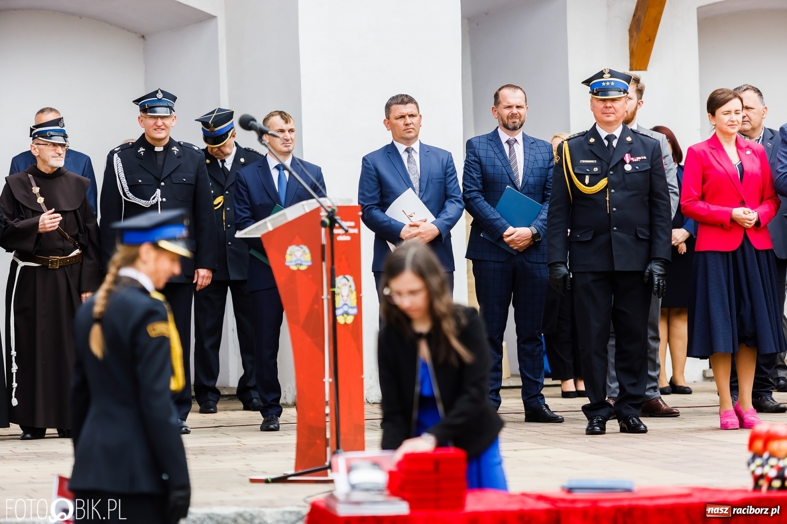Zdjęcie w galerii na portalu naszraciborz.pl: Cisi aniołowe drugiego człowieka. Dzień Strażaka na Zamku Piastowskim [FOTO i WIDEO] wiadomości z regionu