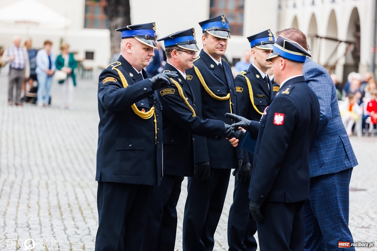 Zdjęcie w galerii na portalu naszraciborz.pl: Cisi aniołowe drugiego człowieka. Dzień Strażaka na Zamku Piastowskim [FOTO i WIDEO] wiadomości z regionu