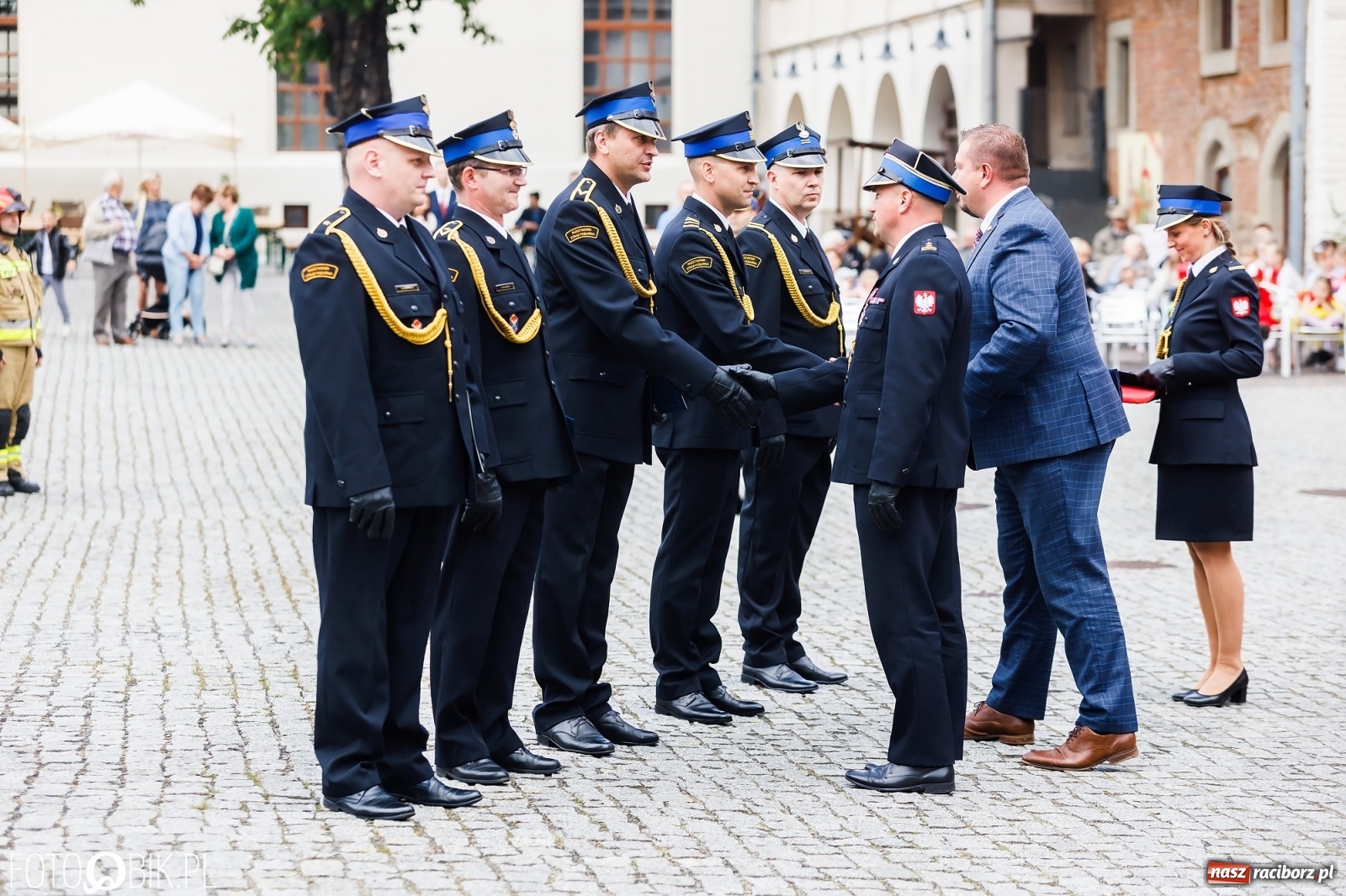 Zdjęcie w galerii na portalu naszraciborz.pl: Cisi aniołowe drugiego człowieka. Dzień Strażaka na Zamku Piastowskim [FOTO i WIDEO] wiadomości z regionu