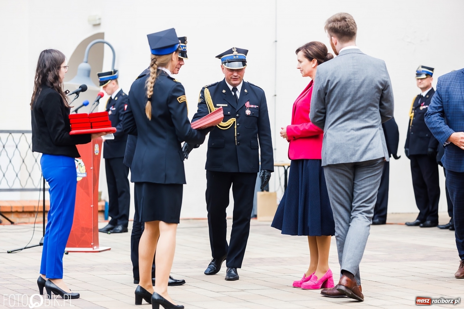Zdjęcie w galerii na portalu naszraciborz.pl: Cisi aniołowe drugiego człowieka. Dzień Strażaka na Zamku Piastowskim [FOTO i WIDEO] wiadomości z regionu