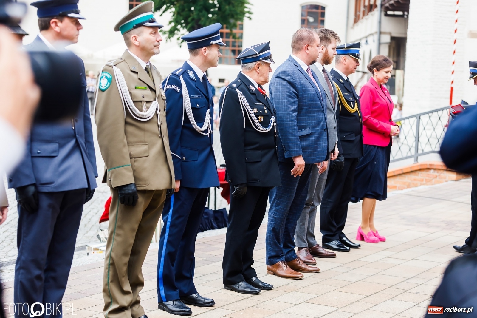 Zdjęcie w galerii na portalu naszraciborz.pl: Cisi aniołowe drugiego człowieka. Dzień Strażaka na Zamku Piastowskim [FOTO i WIDEO] wiadomości z regionu