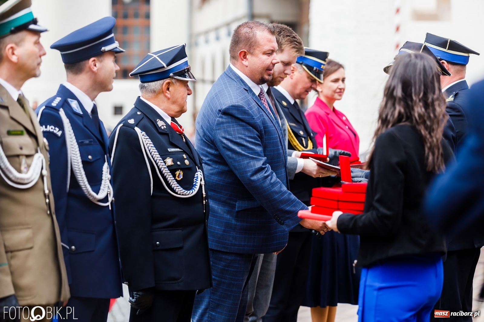 Zdjęcie w galerii na portalu naszraciborz.pl: Cisi aniołowe drugiego człowieka. Dzień Strażaka na Zamku Piastowskim [FOTO i WIDEO] wiadomości z regionu