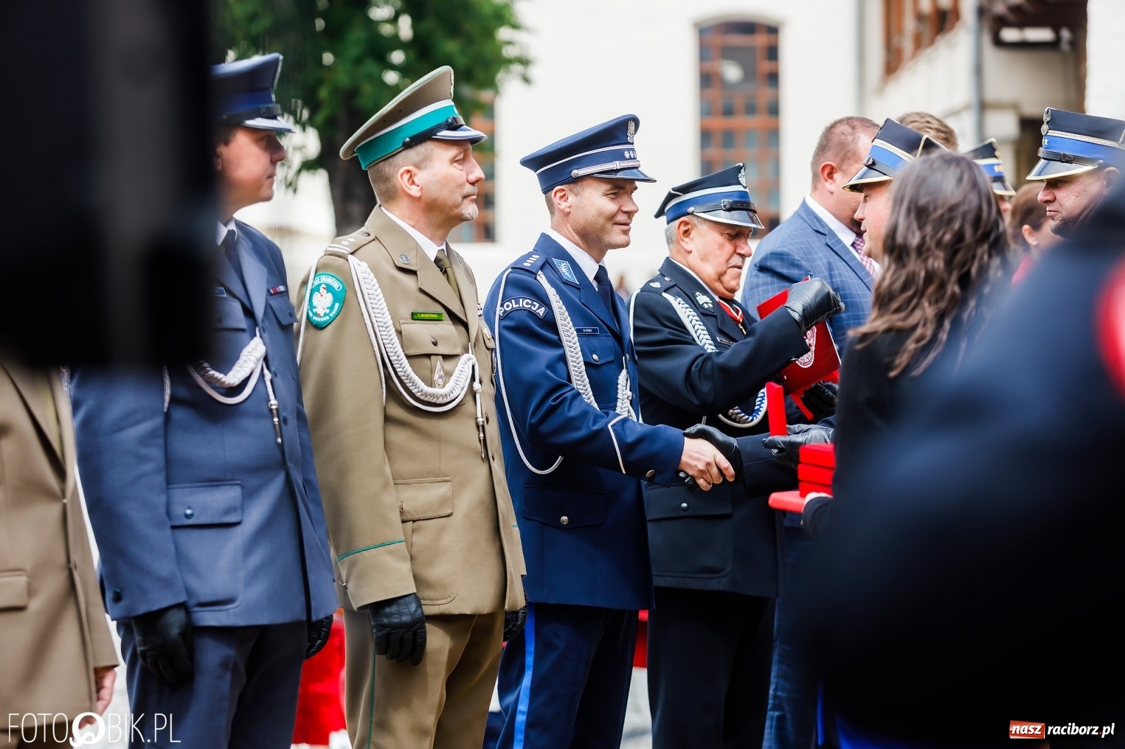 Zdjęcie w galerii na portalu naszraciborz.pl: Cisi aniołowe drugiego człowieka. Dzień Strażaka na Zamku Piastowskim [FOTO i WIDEO] wiadomości z regionu