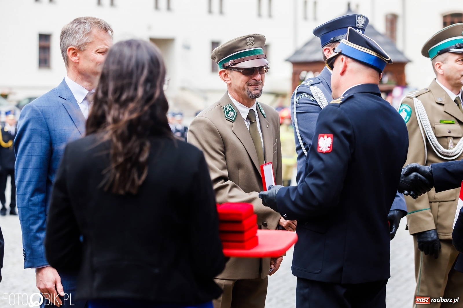 Zdjęcie w galerii na portalu naszraciborz.pl: Cisi aniołowe drugiego człowieka. Dzień Strażaka na Zamku Piastowskim [FOTO i WIDEO] wiadomości z regionu