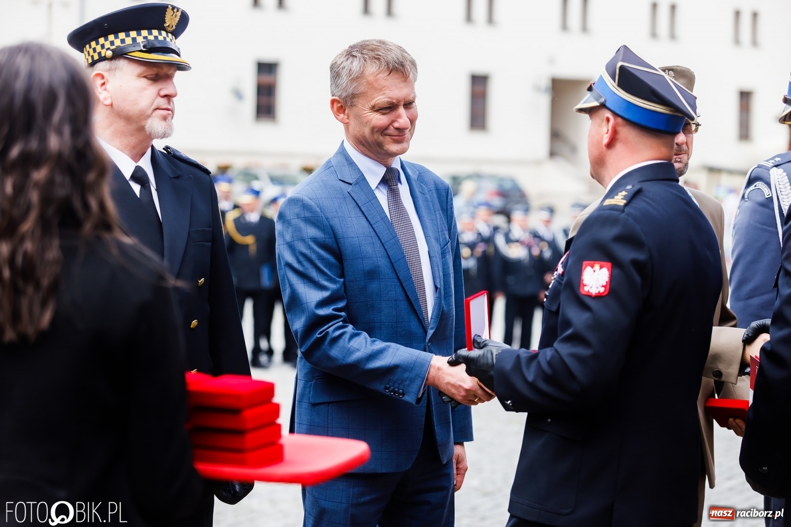 Zdjęcie w galerii na portalu naszraciborz.pl: Cisi aniołowe drugiego człowieka. Dzień Strażaka na Zamku Piastowskim [FOTO i WIDEO] wiadomości z regionu