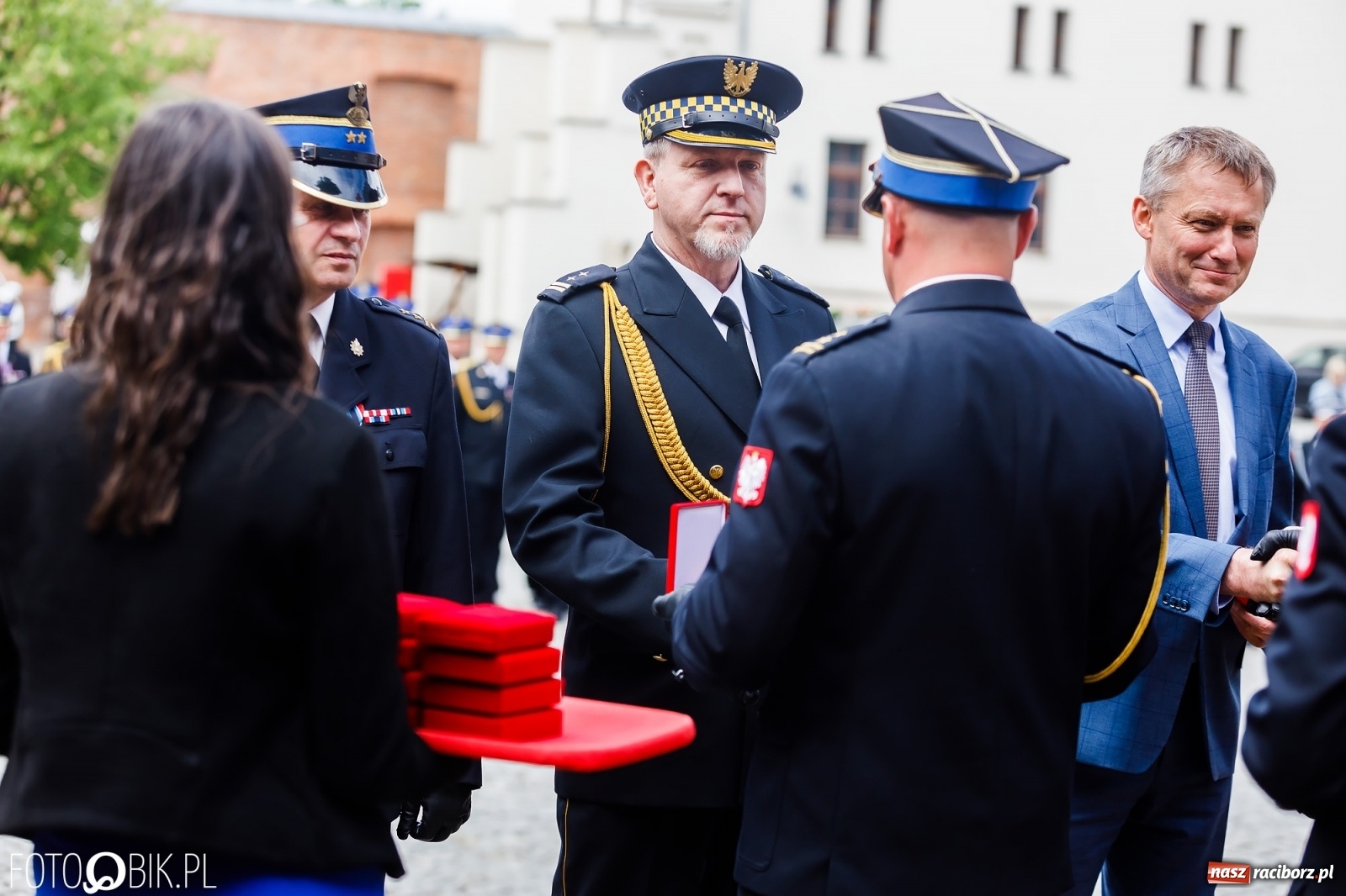 Zdjęcie w galerii na portalu naszraciborz.pl: Cisi aniołowe drugiego człowieka. Dzień Strażaka na Zamku Piastowskim [FOTO i WIDEO] wiadomości z regionu