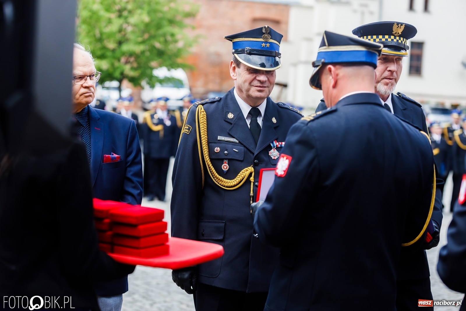 Zdjęcie w galerii na portalu naszraciborz.pl: Cisi aniołowe drugiego człowieka. Dzień Strażaka na Zamku Piastowskim [FOTO i WIDEO] wiadomości z regionu
