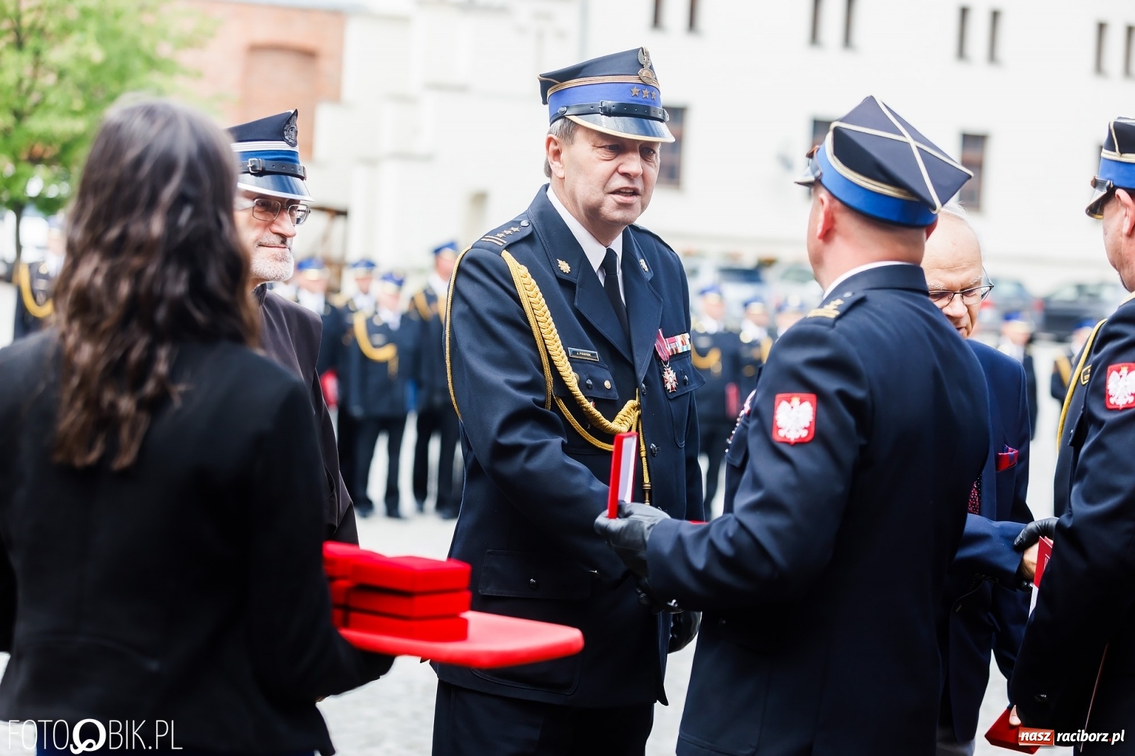 Zdjęcie w galerii na portalu naszraciborz.pl: Cisi aniołowe drugiego człowieka. Dzień Strażaka na Zamku Piastowskim [FOTO i WIDEO] wiadomości z regionu
