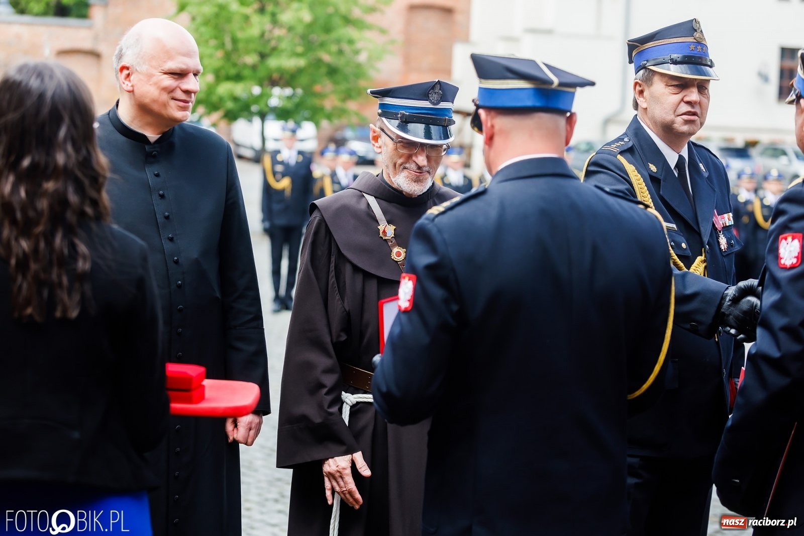 Zdjęcie w galerii na portalu naszraciborz.pl: Cisi aniołowe drugiego człowieka. Dzień Strażaka na Zamku Piastowskim [FOTO i WIDEO] wiadomości z regionu
