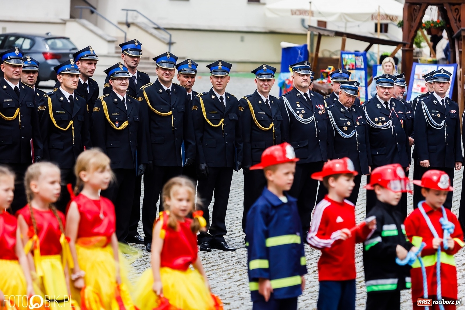 Zdjęcie w galerii na portalu naszraciborz.pl: Cisi aniołowe drugiego człowieka. Dzień Strażaka na Zamku Piastowskim [FOTO i WIDEO] wiadomości z regionu