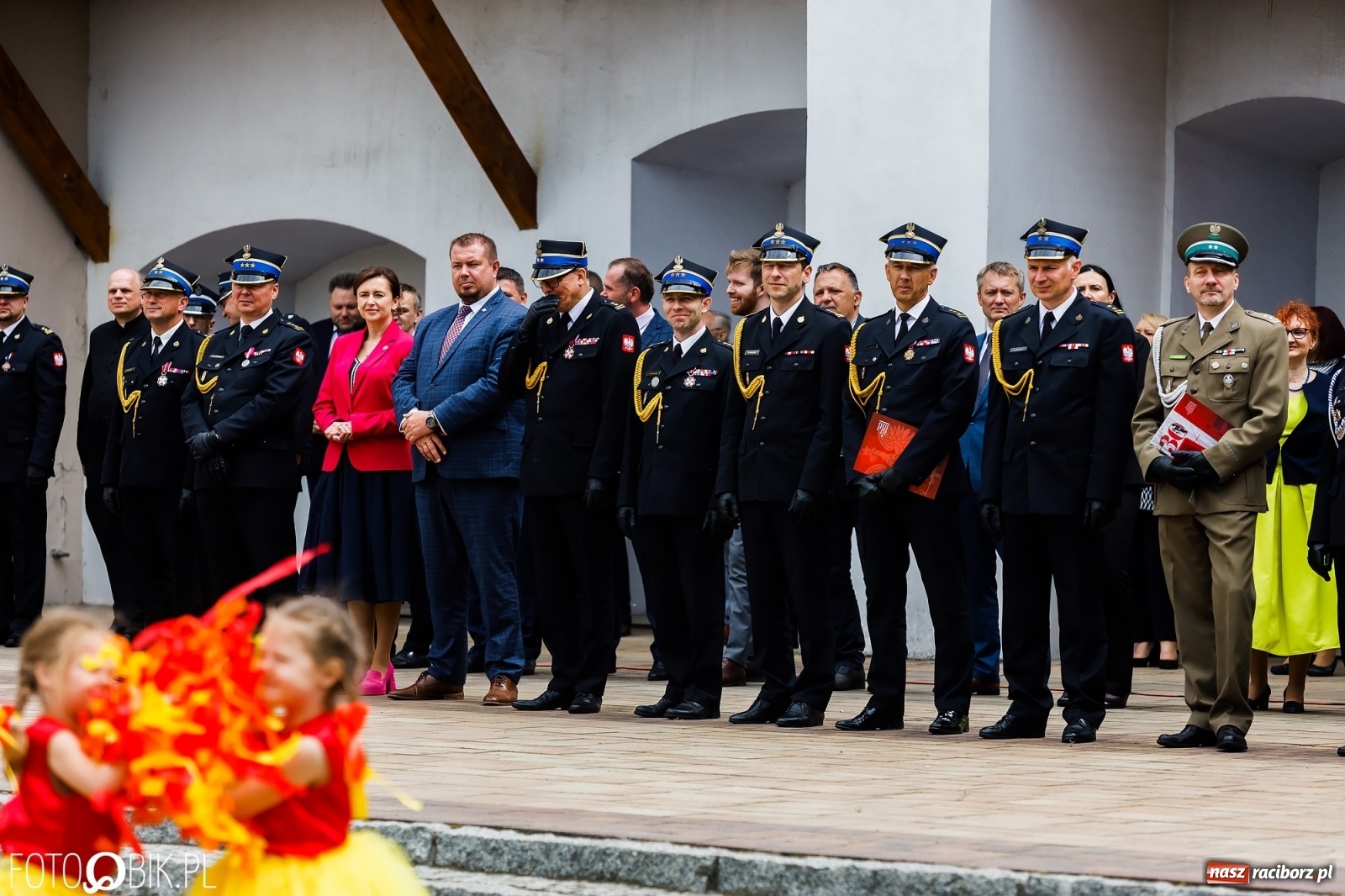 Zdjęcie w galerii na portalu naszraciborz.pl: Cisi aniołowe drugiego człowieka. Dzień Strażaka na Zamku Piastowskim [FOTO i WIDEO] wiadomości z regionu