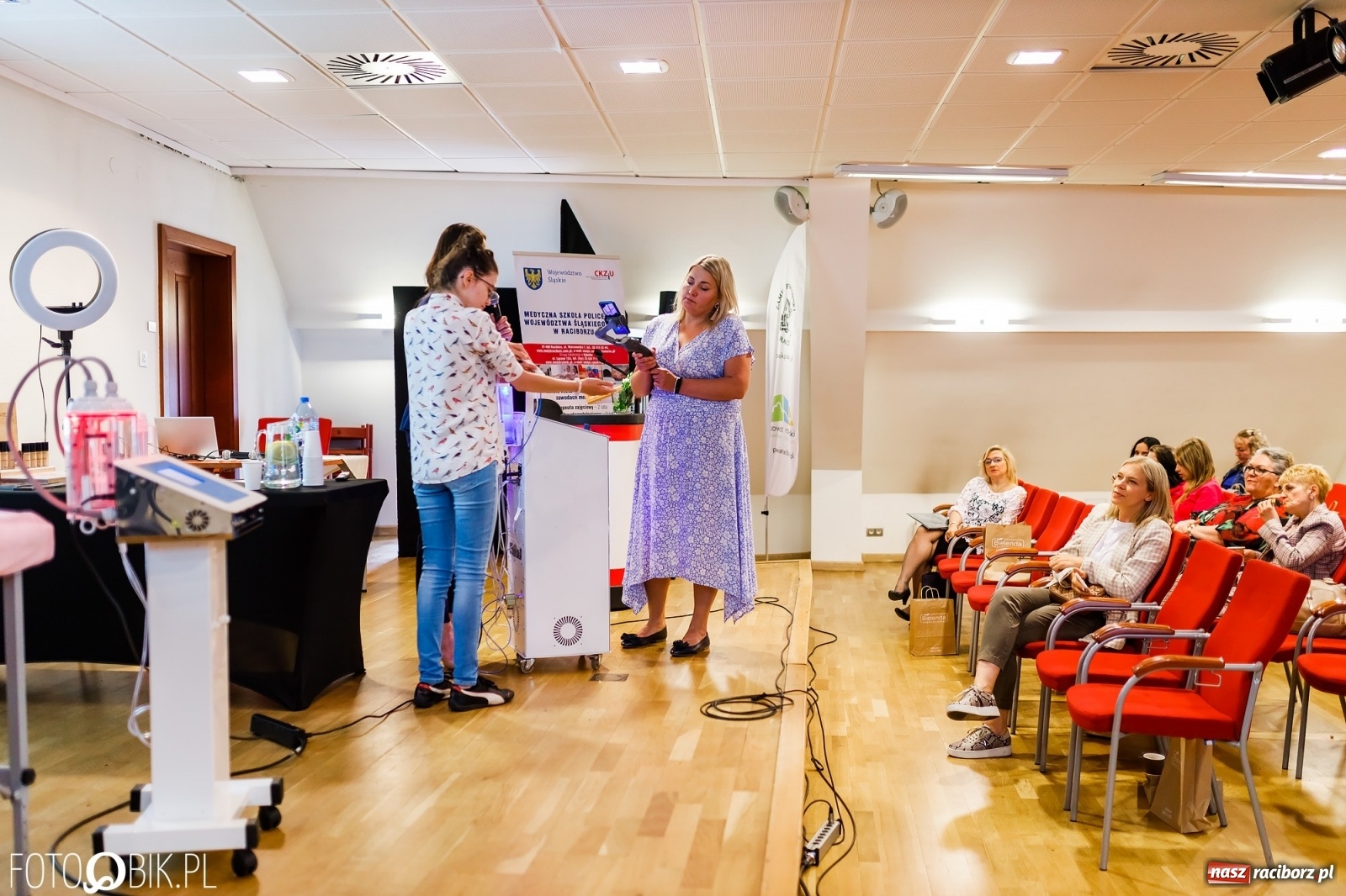 Zdjęcie w galerii na portalu naszraciborz.pl: Bądź piękniejsza. Na zamku trwają Raciborskie Dni Urody wiadomości z regionu