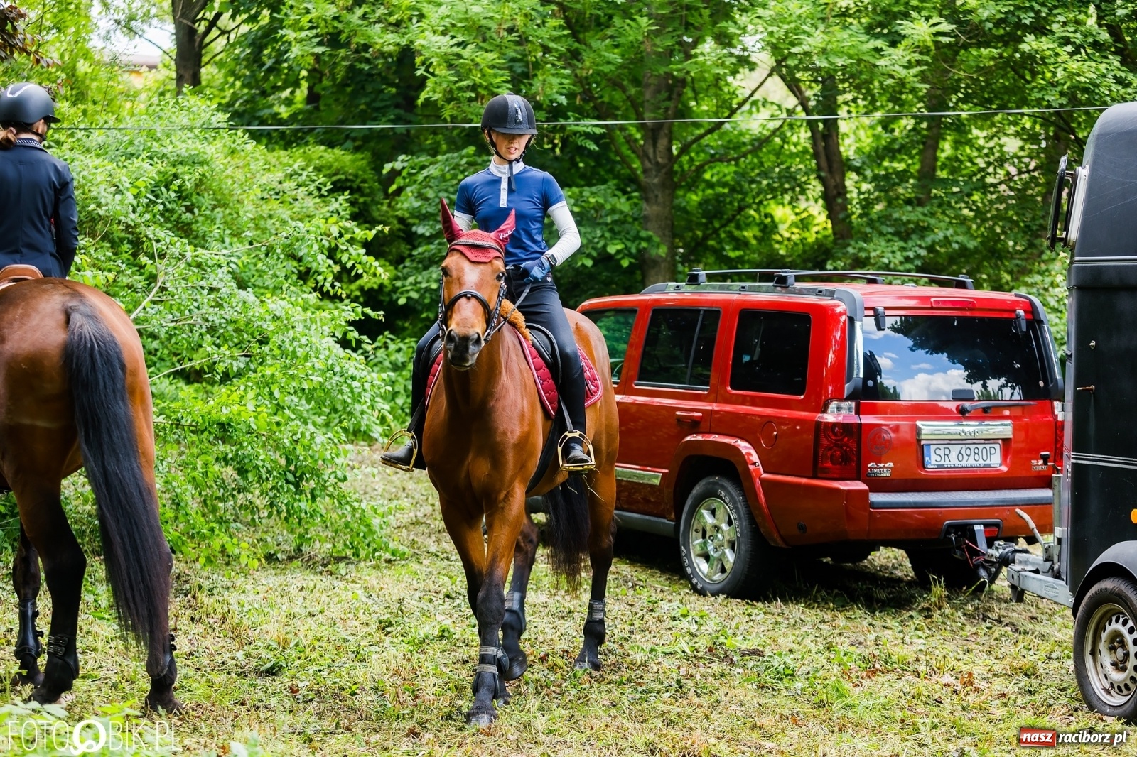 Zdjęcie w galerii na portalu naszraciborz.pl: Konna procesja na św. Urbana w Łubowicach wiadomości z regionu