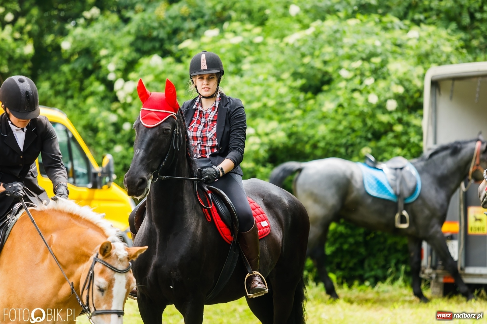 Zdjęcie w galerii na portalu naszraciborz.pl: Konna procesja na św. Urbana w Łubowicach wiadomości z regionu