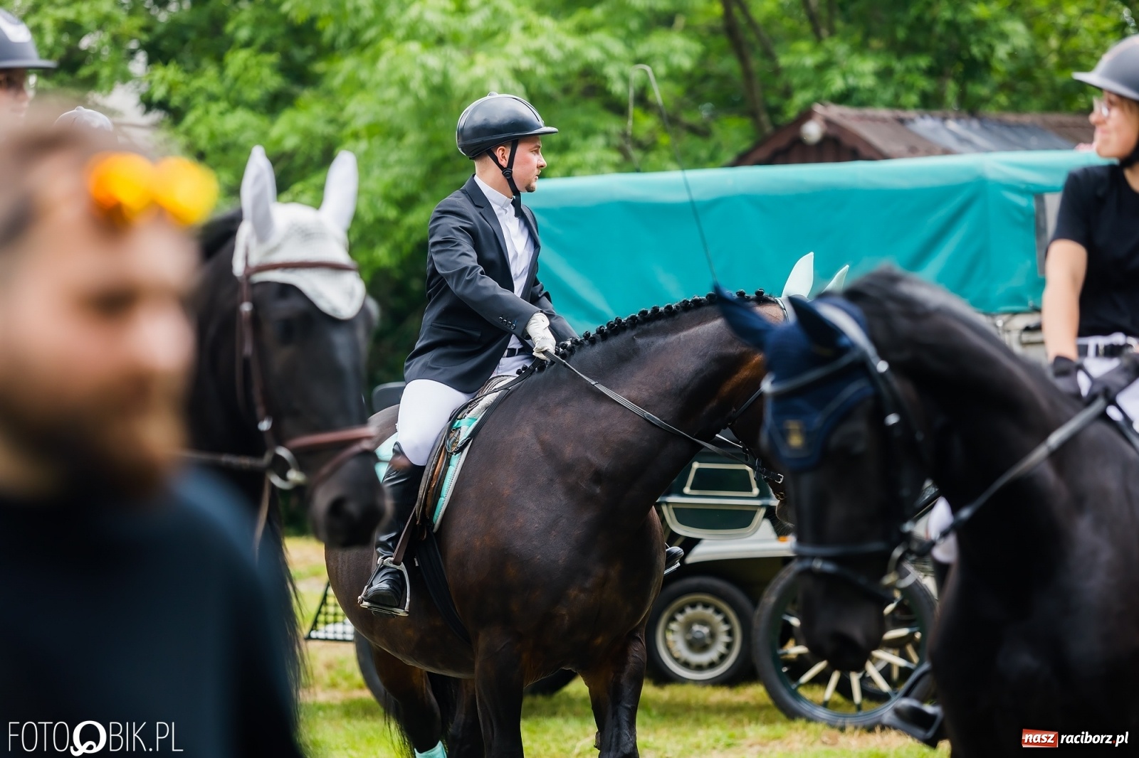 Zdjęcie w galerii na portalu naszraciborz.pl: Konna procesja na św. Urbana w Łubowicach wiadomości z regionu