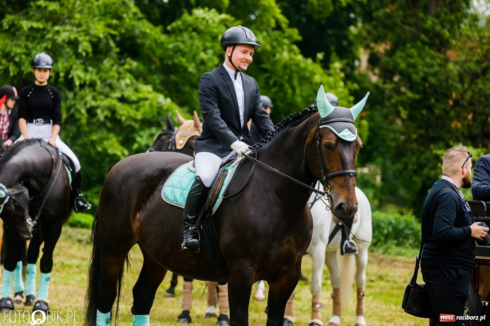 Zdjęcie w galerii na portalu naszraciborz.pl: Konna procesja na św. Urbana w Łubowicach wiadomości z regionu