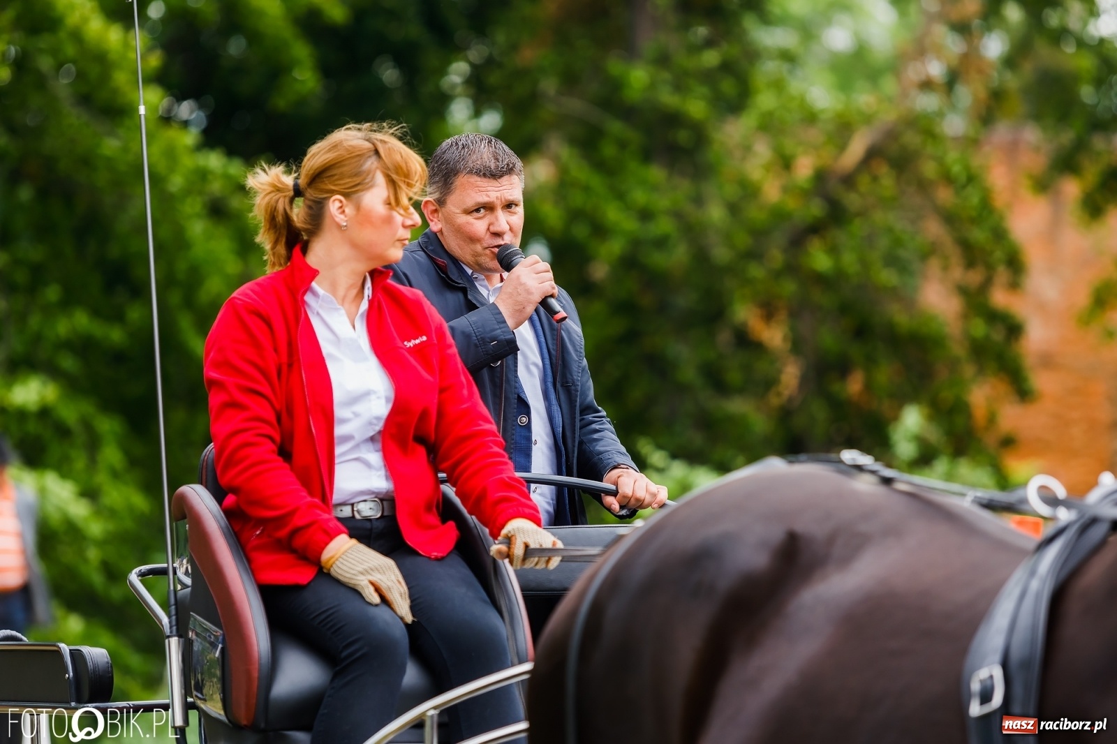 Zdjęcie w galerii na portalu naszraciborz.pl: Konna procesja na św. Urbana w Łubowicach wiadomości z regionu