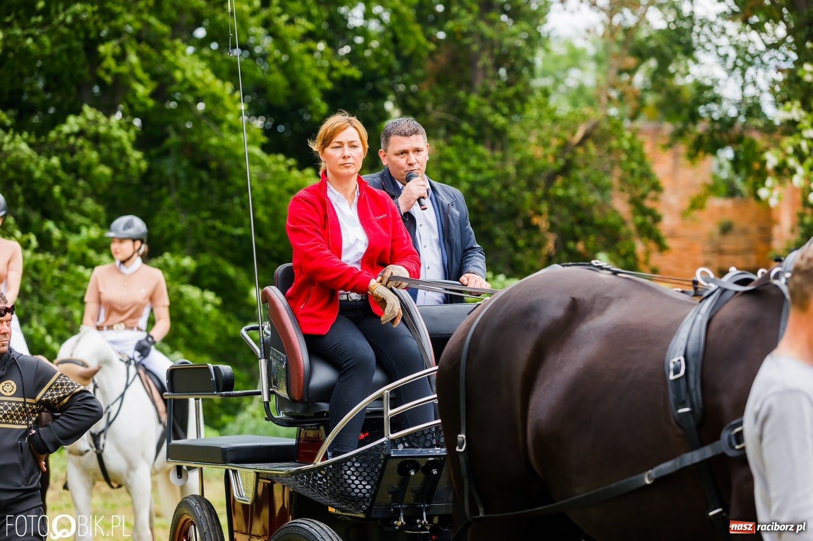 Zdjęcie w galerii na portalu naszraciborz.pl: Konna procesja na św. Urbana w Łubowicach wiadomości z regionu