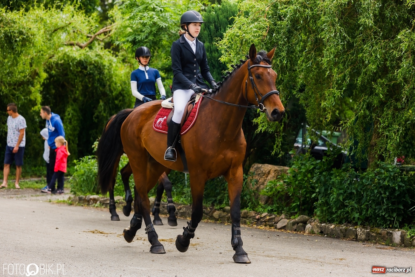 Zdjęcie w galerii na portalu naszraciborz.pl: Konna procesja na św. Urbana w Łubowicach wiadomości z regionu