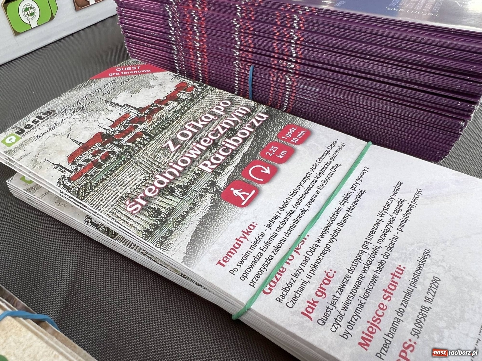 Zdjęcie w galerii na portalu naszraciborz.pl: Z bizneswoman po średniowiecznym Raciborzu - premiera drugiego questu [WIDEO] wiadomości z regionu