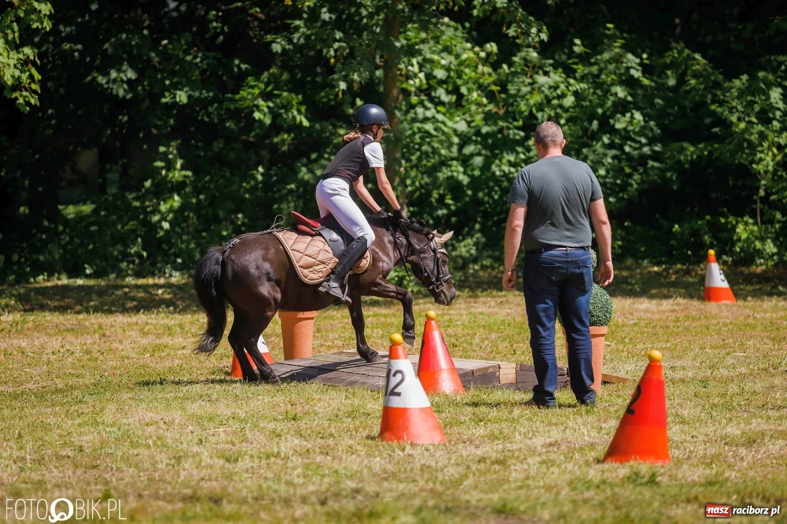 Zdjęcie w galerii na portalu naszraciborz.pl: W siodłach i zaprzęgach. Zawody konne w Łubowicach wiadomości z regionu