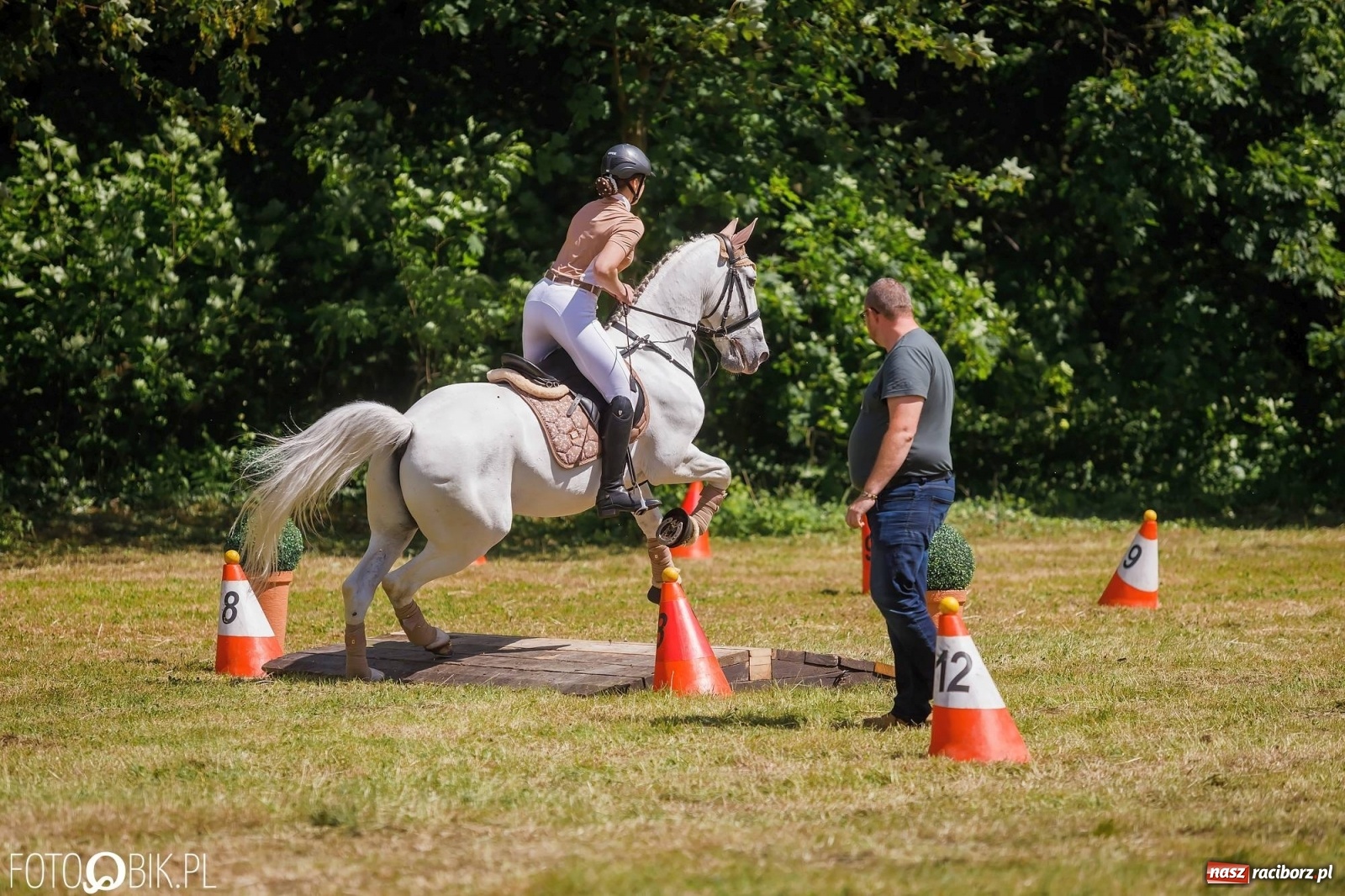 Zdjęcie w galerii na portalu naszraciborz.pl: W siodłach i zaprzęgach. Zawody konne w Łubowicach wiadomości z regionu