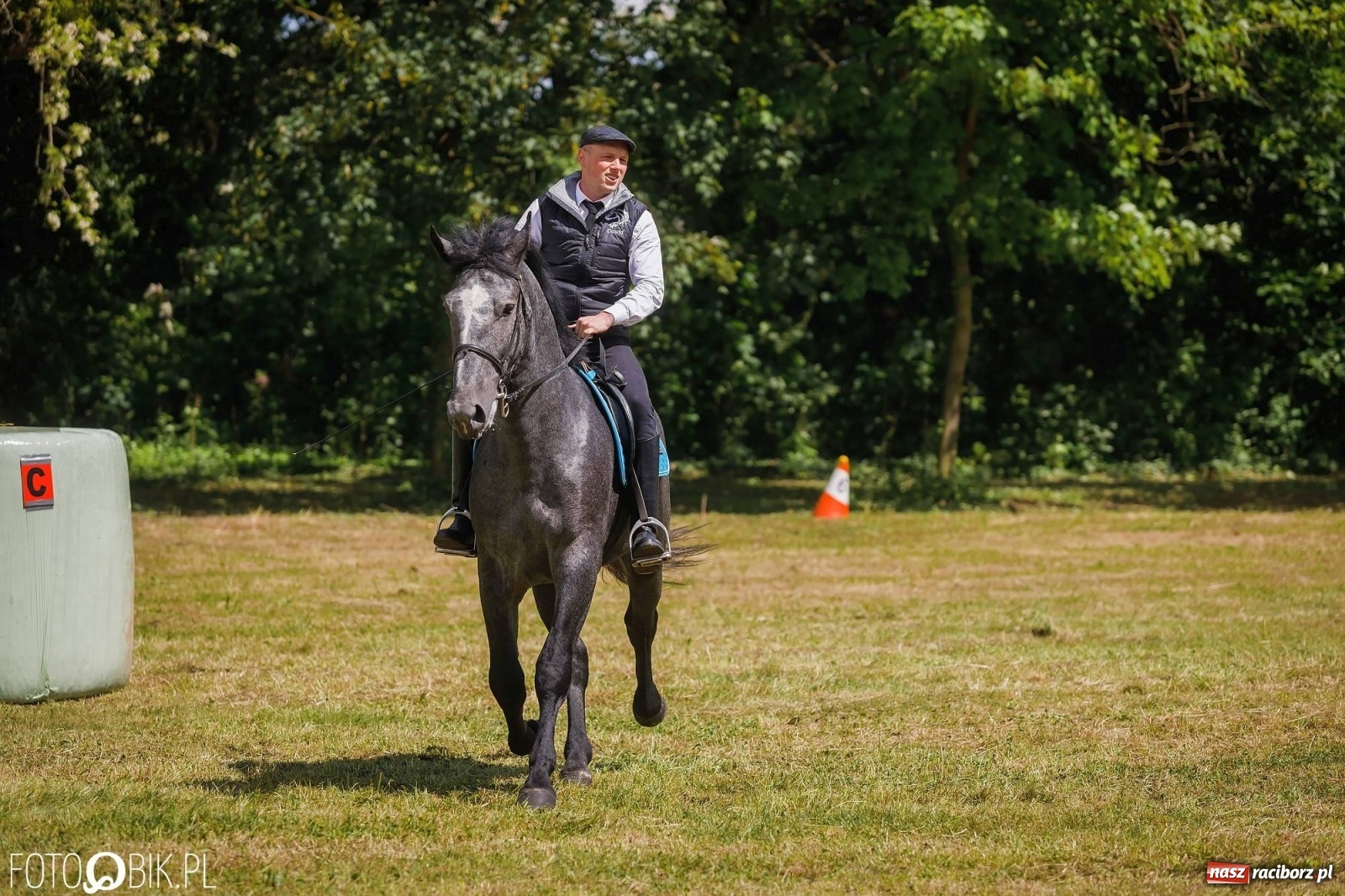 Zdjęcie w galerii na portalu naszraciborz.pl: W siodłach i zaprzęgach. Zawody konne w Łubowicach wiadomości z regionu