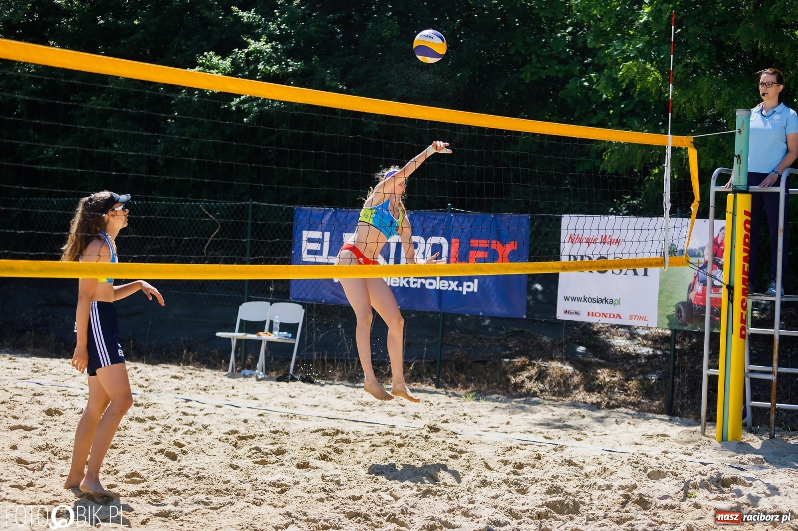 Zdjęcie w galerii na portalu naszraciborz.pl: Półfinały Mistrzostw Śląska Juniorek Młodszych w Krzanowicach wiadomości z regionu