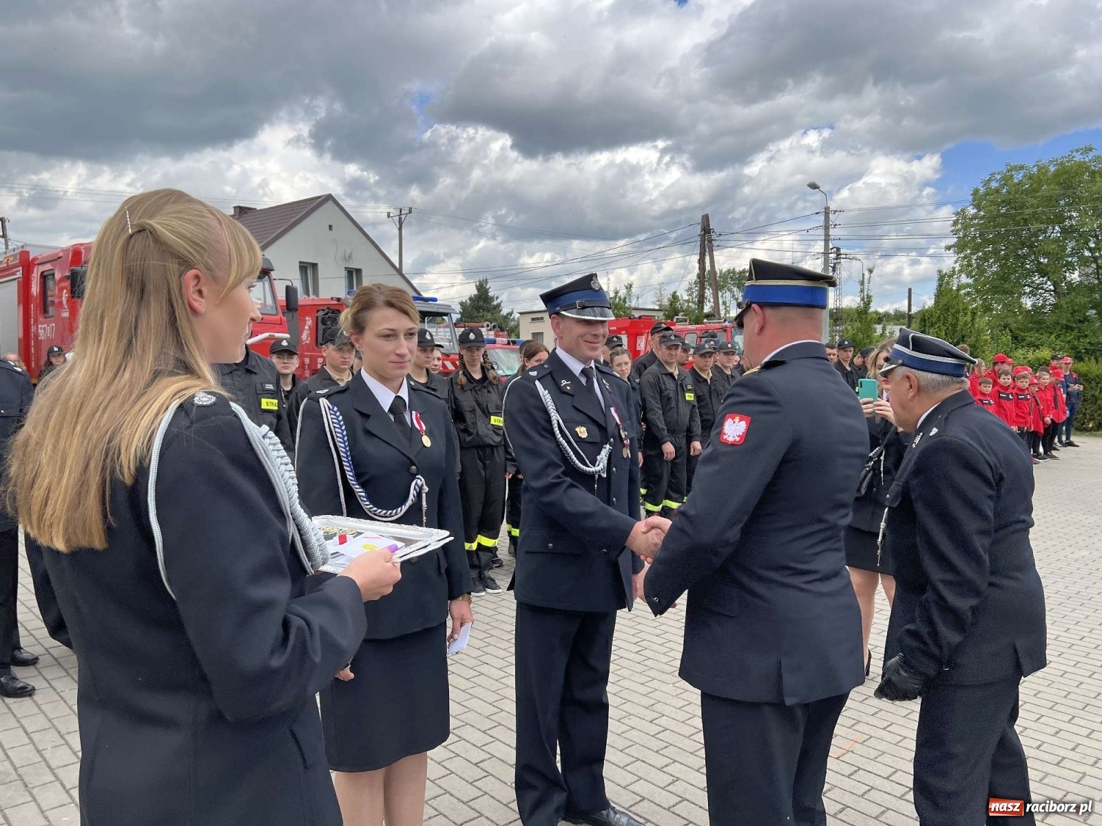 Zdjęcie w galerii na portalu naszraciborz.pl: Złoty Znak Związku dla OSP Rudnik na 100-lecie jednostki [FOTO i WIDEO] wiadomości z regionu