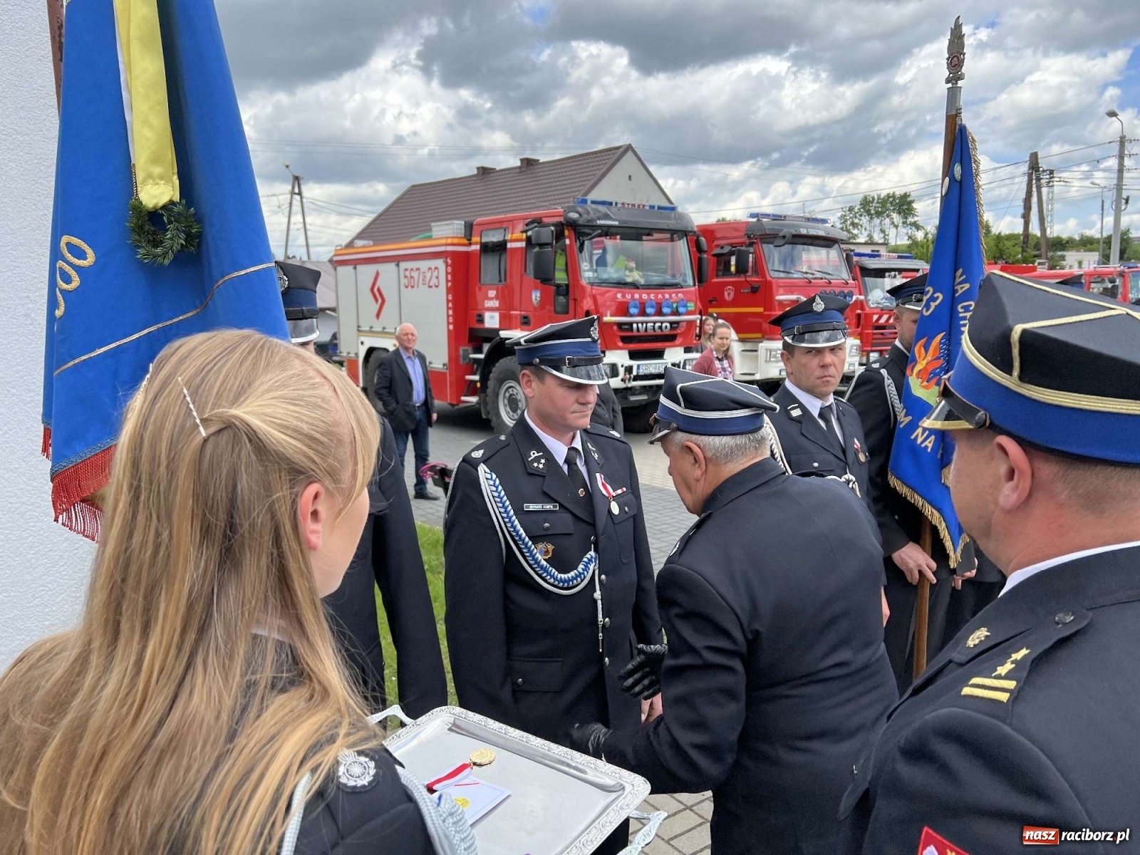 Zdjęcie w galerii na portalu naszraciborz.pl: Złoty Znak Związku dla OSP Rudnik na 100-lecie jednostki [FOTO i WIDEO] wiadomości z regionu