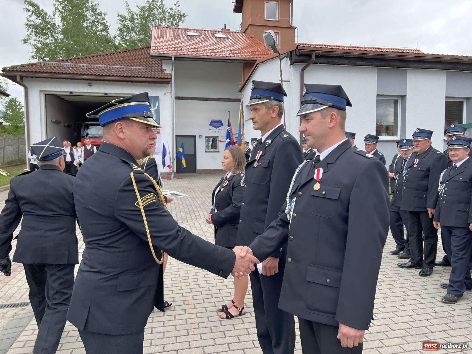 Zdjęcie w galerii na portalu naszraciborz.pl: Złoty Znak Związku dla OSP Rudnik na 100-lecie jednostki [FOTO i WIDEO] wiadomości z regionu